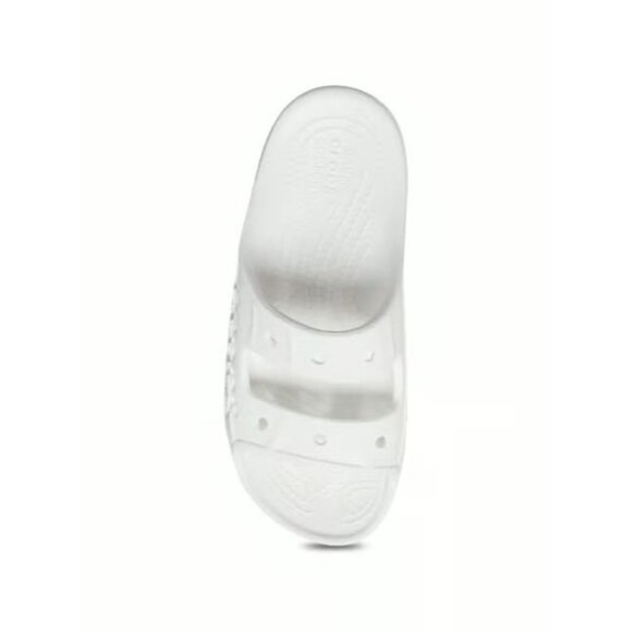 CROCS White Baya Double Strap Sandals Size Womens 10 / Mens 8 NEW NWT - Picture 2 of 5